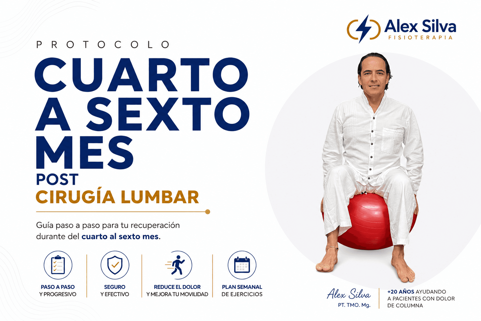 Protocolo Cuarto y Sexto Mes Post Cirugía Lumbar