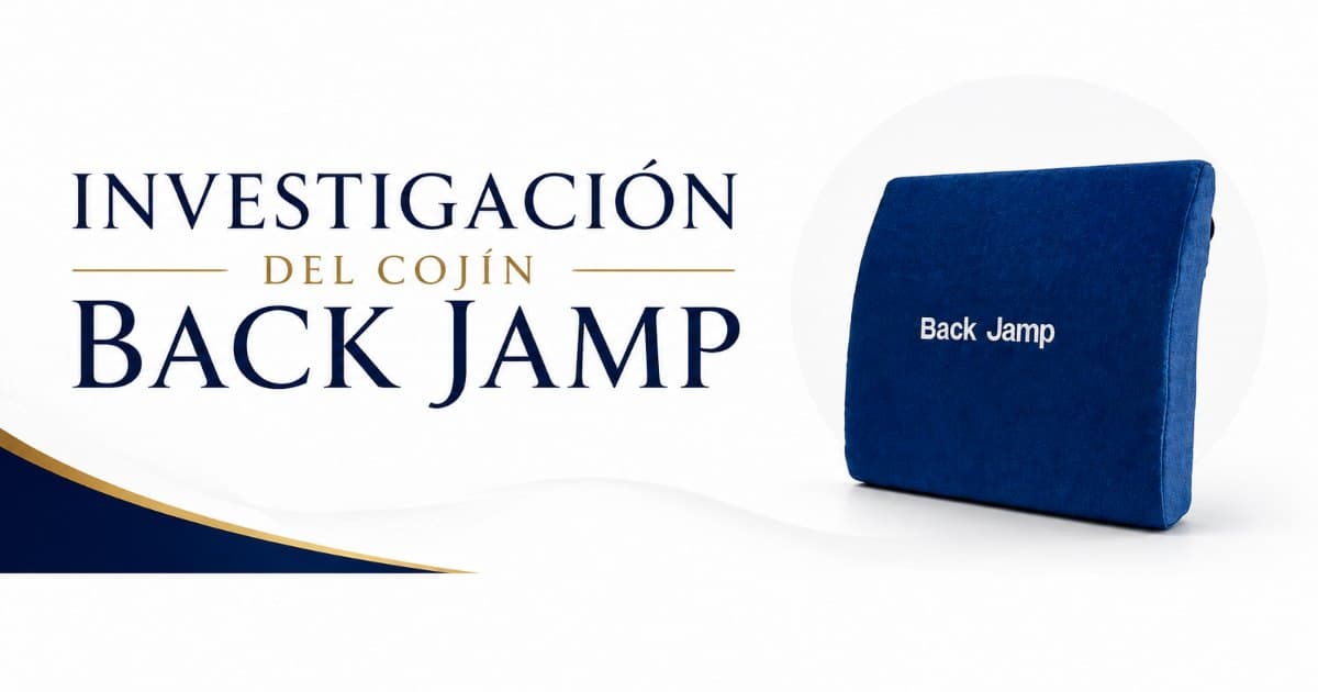 Investigación del cojín lumbar / Back Jamp