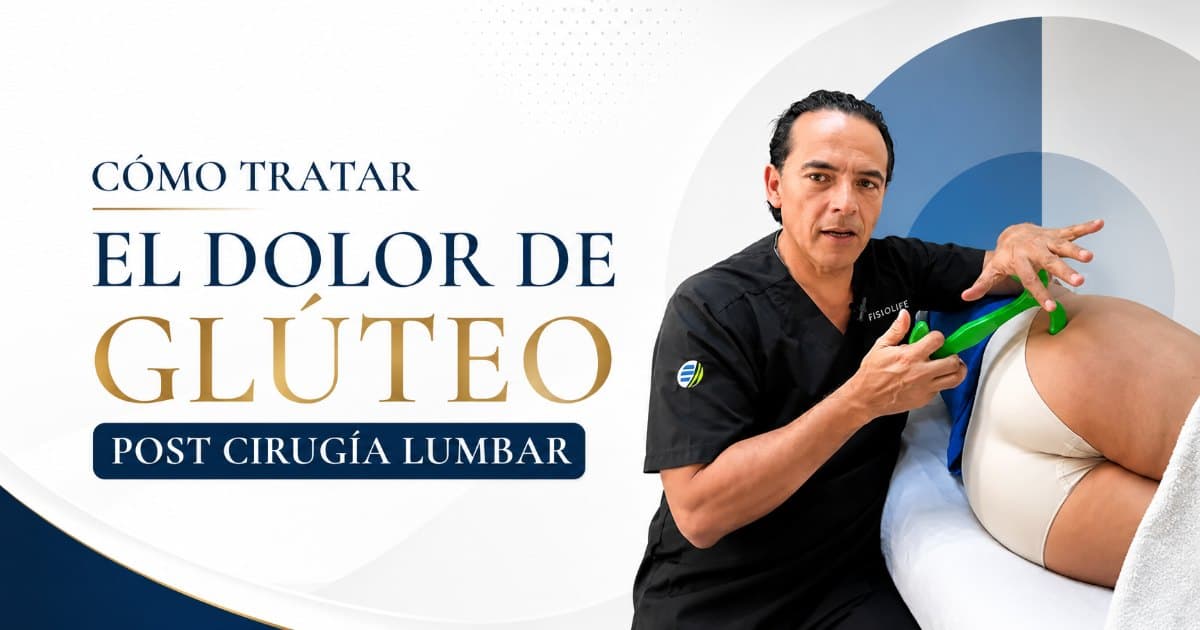 ¿Por qué te duele el glúteo después de una cirugía lumbar?
