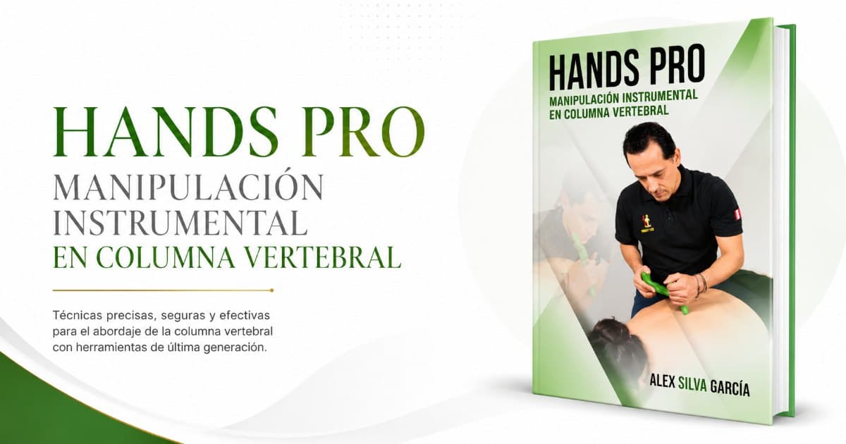 Libro Hands Pro Manipulación Instrumental en Columna Vertebral
