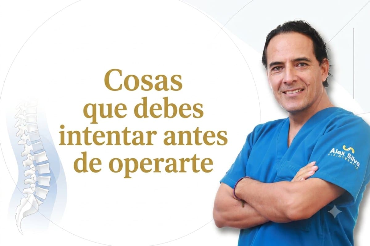 Cosas que debes intentar antes de operarte